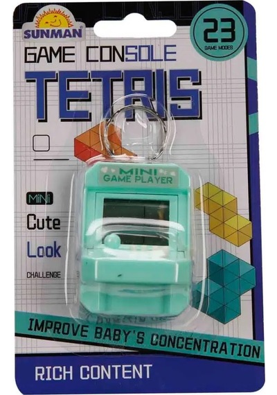 Nessiworld Oyun Konsolu 23 Oyun Modlu Tetris Anahtarlık