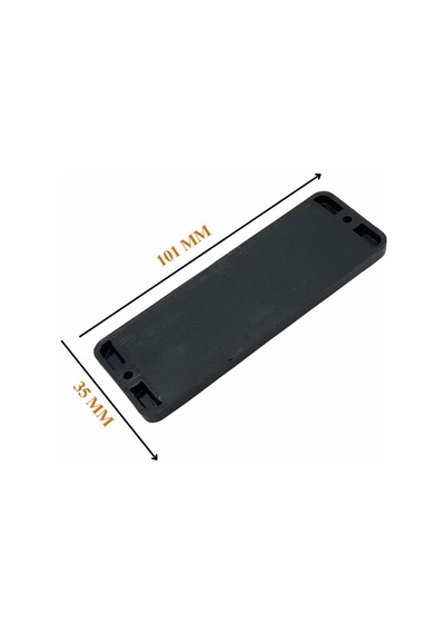 Dikdörtgen Reflektör Sarı Delikli 101 35 Mm