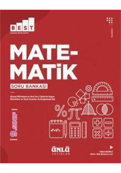 9.Sınıf Matematik Soru Bankası Best - Ünlü Yayınları