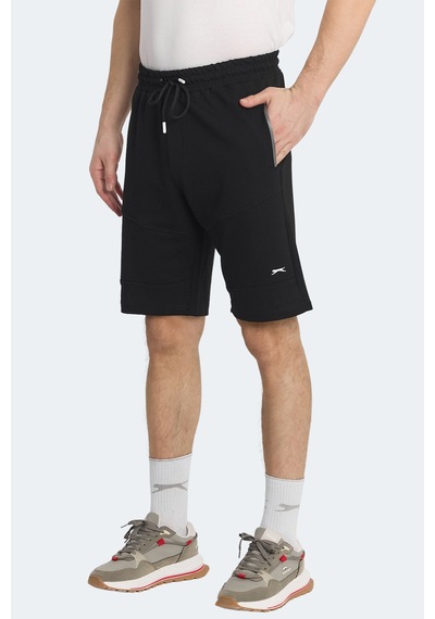 Slazenger Nasım 2 Li Set Erkek Şort Siyah - Lacivert