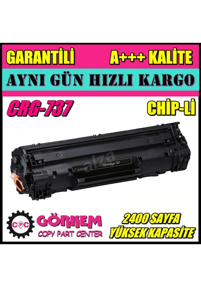 Canon I-Sensys Mf216N Uyumlu Toner (Crg-737)