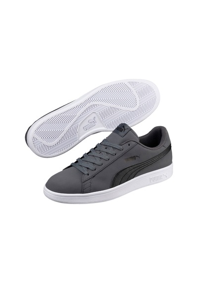 Puma Smash V2 Buck Erkek Gri Sneaker Ayakkabı 36516008 Gri