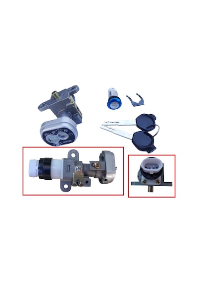 Kuba Zenzero 125 Kontak Kilit Seti