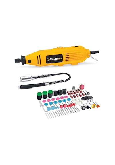 Sgs 5260 Hobi Gravür Seti 130 Watt 211 Parça Profesyonel Mini Taşlama Ve Gravür Makinesi