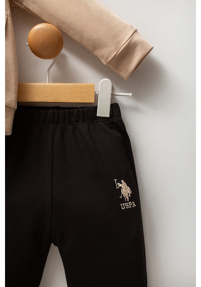 U.S. Polo Assn. Erkek Bebek Krem Takım 5274-48898 Krem