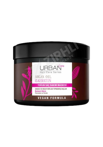 2 Adet Urban Care Argan Oil & Keratin Yoğun Saç Bakım Maskesi 230 Ml