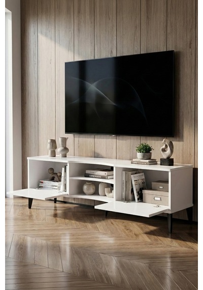 Suntalam Tv Sehpası Beyaz 160x35 Cm