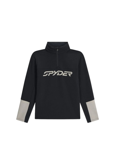 Spyder Spyder Speed 1/2 Zip Erkek Siyah Fleece 10011 Siyah