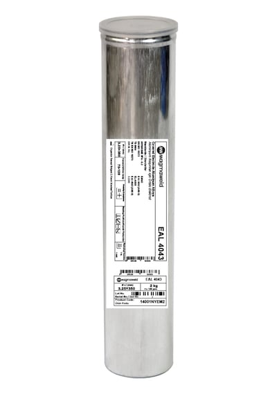Magmaweld EAL 4043 Aluminyum Kaynak Elektrodu 3.25 x 350 MM 2 KG