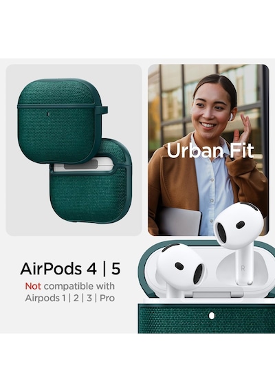Airpods 4 İle Uyumlu Kılıf Urban Fit Midnight Green - Acs08650