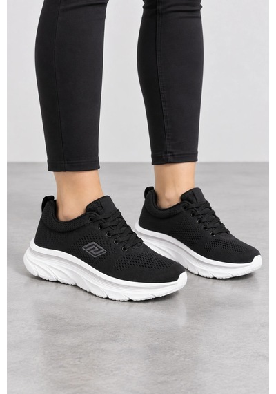 Ht Hotin Strata Kadın Günlük Sneaker Spor Ayakkabı - Siyah