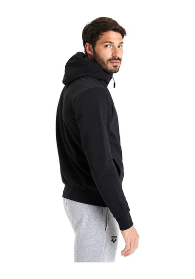 Arena Team Hooded Panel Erkek Siyah Günlük Stil Ceket 004906500 1413164 Siyah