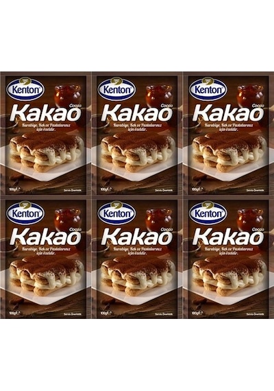 Kenton Kakao 100 gr x 6'lı Paket