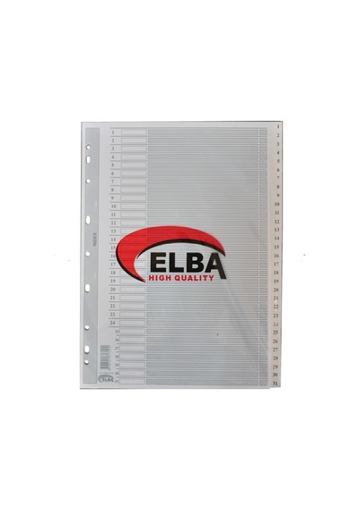 Bafix Seperatör 1-31 Rakamlı Karton A4 10 Lu Paket