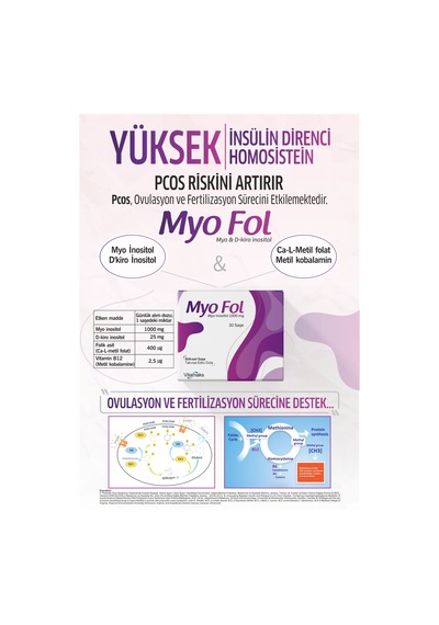 Vitamaks Myofol Takviye Edici Gıda 30 Saşe