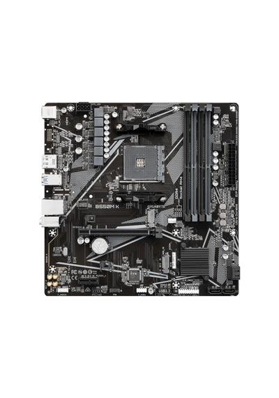 Gıgabyte B550m K Ddr4 4733mhz 1xhdmı 1xdp 1xm.2 Matx Am4 Amd Am4 5000/5000g/4000g/3000/3000g Serile