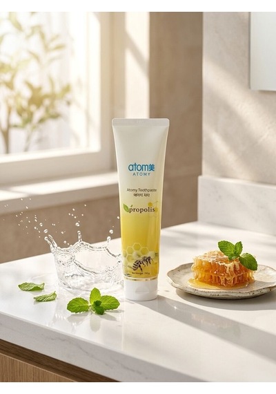 Atomy Propolis Diş Macunu - Tartar Ve Diş Eti Karşıtı Doğal Arı Sütü Macunu 200g - Büyük Dev Boy Te Diş Eti Bakımı