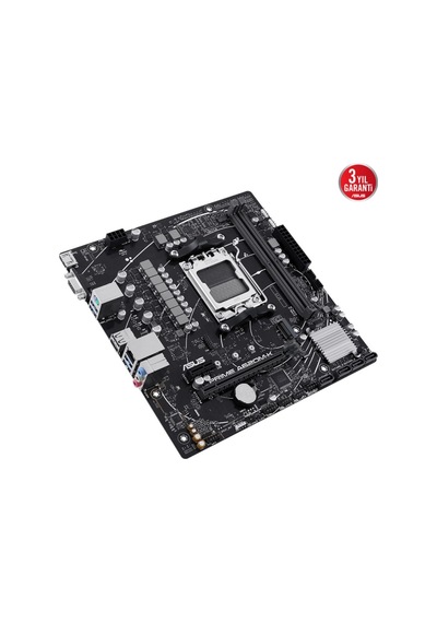 Asus Prıme A620m-k 6400mhz Oc Ddr5 Soket Am5 M.2 Hdmı Vga Matx Anakart