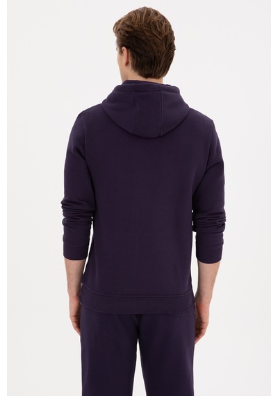 U.S. Polo Assn. U.s. Polo Assn. Erkek Mürdüm Sweatshirt 50315527-vr074 Murdum