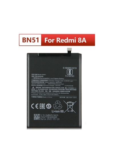 Xiaomi Redmi 8 Redmi 8A  BN51 Batarya Pil 5000 mAh