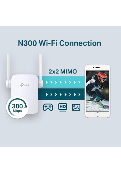 Tp-link Tl-wa855re, N300 Mbps Wi-fi Menzil Genişletici, 2 Harici