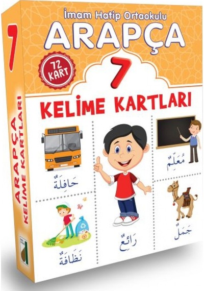 Arapça Kelime Kartları - 7- Damla Yayınevi