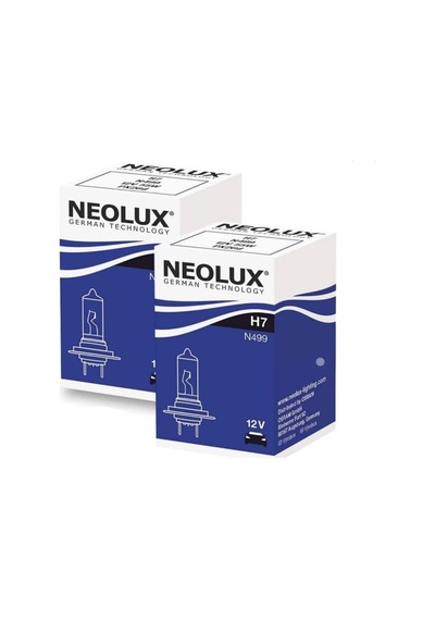 Neolux 2 Adet 12v H7 55w Standart Renk Halogen Ampul