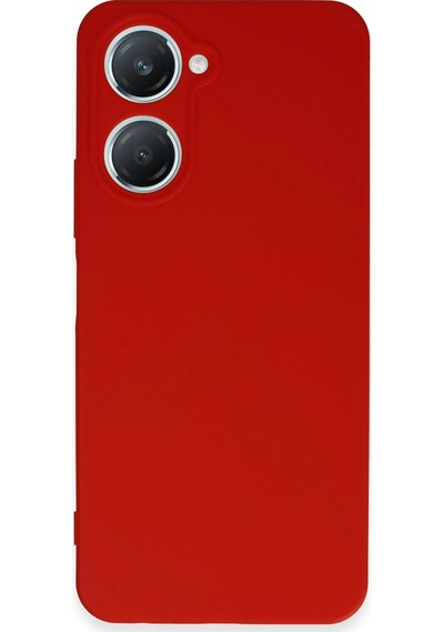 Gld-spt- Newface Vivo Y18 Kılıf First Silikon - Kırmızı