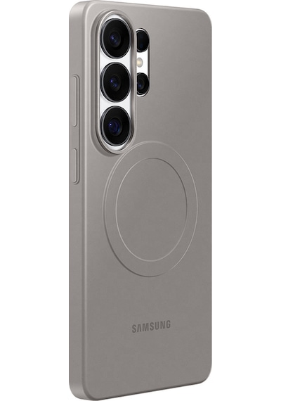 Samsung Galaxy Uyumlu S26 Ultra İnce Magnet Kılıf - Gri Gri