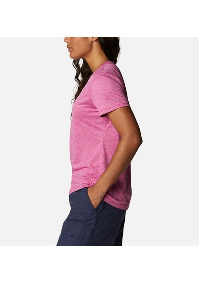 Columbia Hike Kadın Kısa Kollu T-Shirt - AK9805 Fuşya