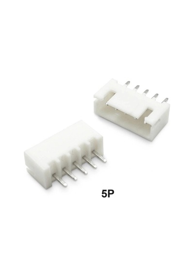 5 Pin Jst-xhb 2.54 Düz Tunik Konnektör Erkek