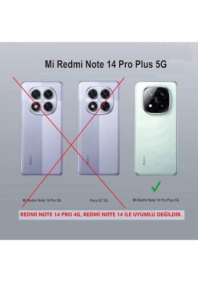 Xiaomi Redmi Note 14 Pro Plus Kılıf Karbon Silikon Case Kapak Siyah