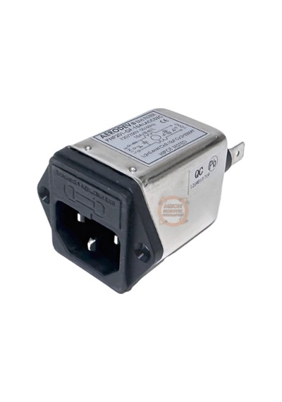 Pnf201-gf-10a Power Soketli Sigortalı Monofaze Emi Şebeke Filtresi