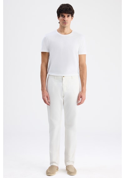 D's Damat Ds Damat Comfort Fit Ekru Gabardin Chino Pantolon 6hcc3ı303778m Çok Renkli
