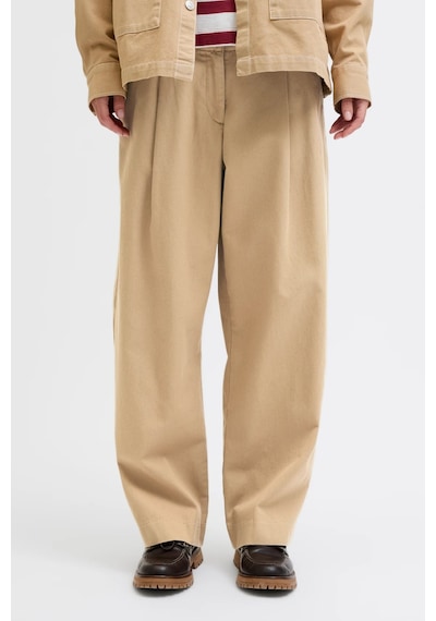 Jack & Jones Kadın Jxmaddy Pantolon Kahverengi