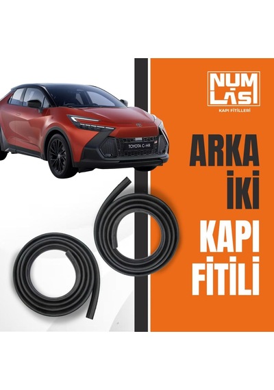 Toyota C-hr 2020-2025 Arka İki Kapı Fitili-a Kalite-numlas-nm5719