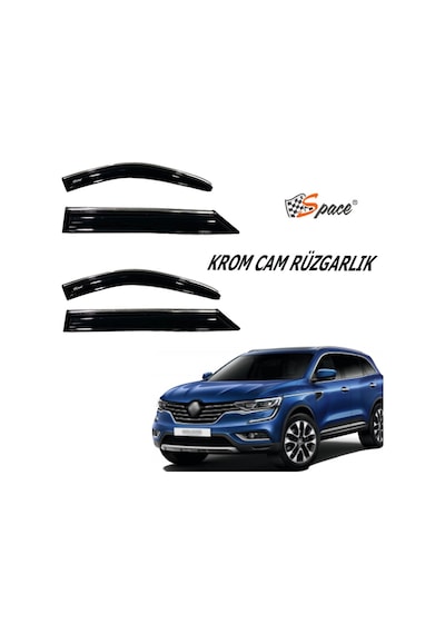 Krom Cam Rüzgarlığı Renault Keleos 2017-2021 - Caru425