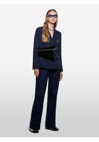 Viskoz Karışımlı Düğme Detaylı Blazer Ceket Kadın Lacivert Ceket - 325a2kvxlw037 Lacivert Viskoz Karışımlı Düğme Detaylı Blazer Ceket Kadın Lacivert Ceket - 325a2kvxlw037 Lacivert