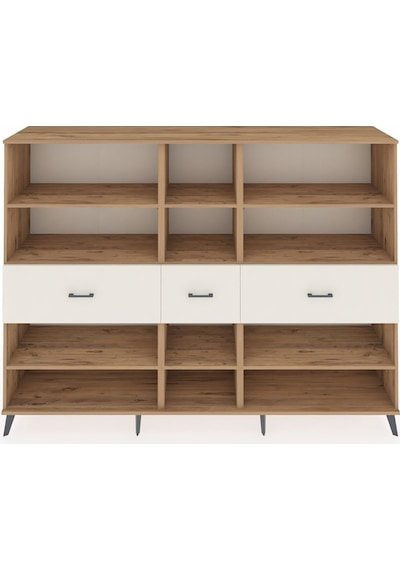 Hyperion Dolap 9 Raflı 3 Çekmeceli 220x44x163 Çam-çam/aytaşı Çam-çam/aytaşı