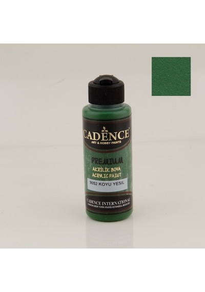 Cadence Akrilik Boya 120 Ml. 9052 Koyu Yeşil
