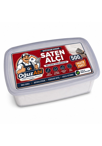 Saten Alçı Son Kat 500gr 500 Gr