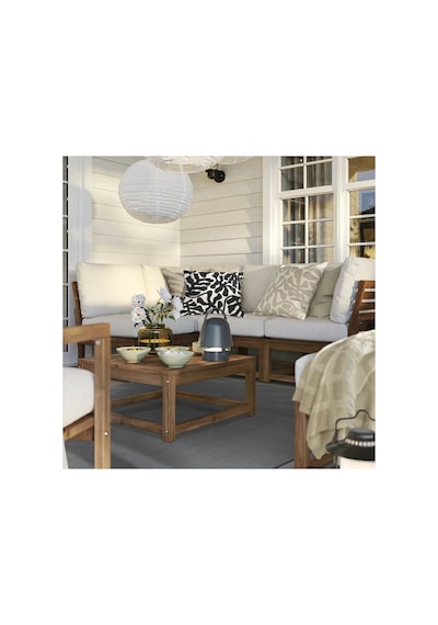 Ikea Luftfartyg İç Ve Dış Mekân Halısı 160 X 230 Cm Gri