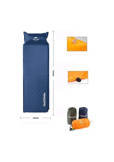 Naturehike Şişme Kamp Matı (Lacivert) Lacivert