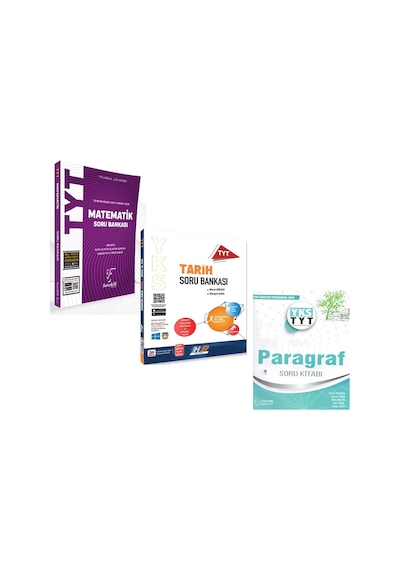 Tyt Hız Ve Renk Tarih Karekök Matematik Palme Paragraf Soru Bankası 3 Kitap Set