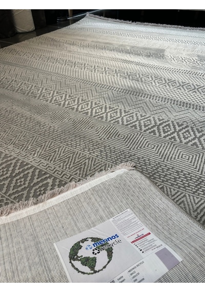 Recycle Halı Salon, Oturma, Yatak Odası Halısı Desen Kodu 38422-096 Renkli