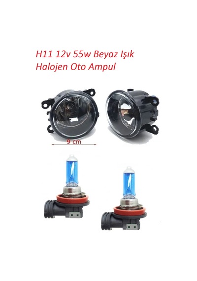 Sandero Logan Lodgy Duster Dokker Sis Farı Seti H11 Beyaz Işık