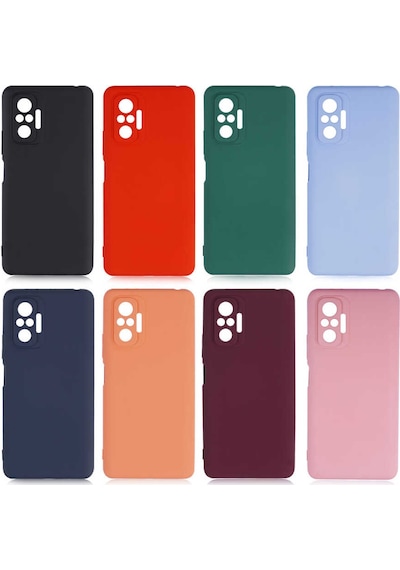 Xiaomi Redmi Note 10 Pro Kılıf Zore Mara Lansman Kapak Lila