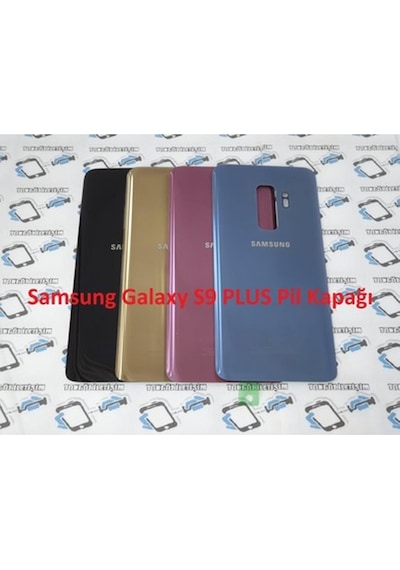 Samsung Uyumlu Galaxy S9 Plus Arka Pil Batarya Kapağı (Cam) (263124190)