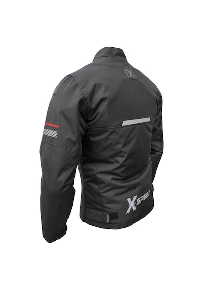 Xspeed Wise Korumalı Motosiklet Montu 50. Yıl Özel Siyah