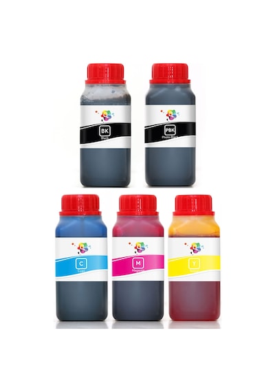 QC Epson EcoTank Uyumlu Mürekkep Seti 250ml 5 Renk